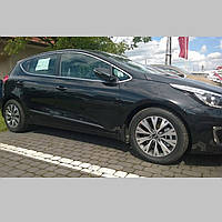 Молдинги на двери для KIA Cee'd Mk2 5dr H/B, CW 2012-2017