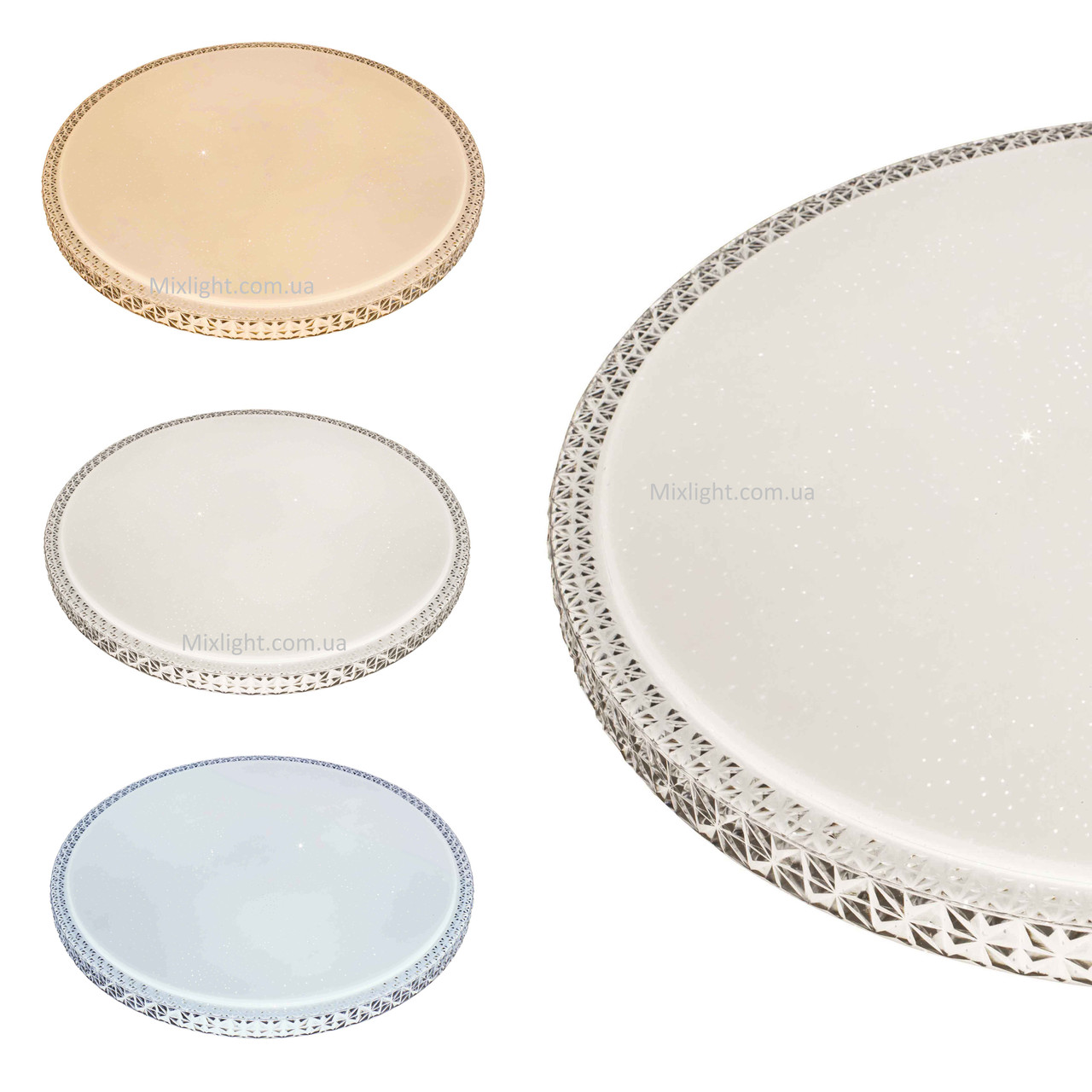 Smart-світильник 90W D-45 см ULM димований з пультом керування ULMS-R04-M-450-90-P1