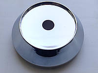 Колпачки заглушки в литые диски, основа 65/60/5 Хром