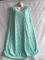 Ночная рубашка женская полубатальная в горошек р. XL-5XL "SHELLY" купить оптом в Одессе на 7км