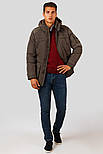 Чоловічий пуховик Finn Flare A18-21002-905 темно-зелений 3XL, фото 2