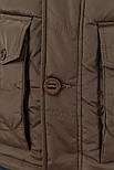 Чоловічий пуховик Finn Flare A18-21002-905 темно-зелений 3XL, фото 6