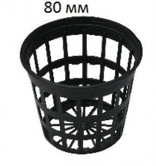 Сітчастий горщик для гідропоніки 3" (D8cм), фото 1