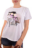 Модна жіноча футболка оптом Louise Orop (5003) лот 12шт по 8,5 Є, фото 2