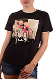 Модна жіноча футболка оптом Louise Orop (5003) лот 12шт по 8,5 Є, фото 3