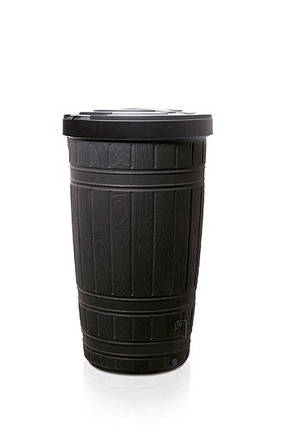 Ємність для збору дощової води Prosperplast Woodcan, 265 л чорна, фото 1