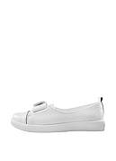 Балетки Injers білі натуральна шкіра виробництво Україна Inj20-007-11Kwhite - розмір 36 (22,5 см) 24 см, 38