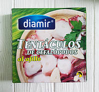 Шматочки восьминога в часниковому соусі Diamir Tentaculos de Cefalopodos al ajillo 266г (Іспанія)