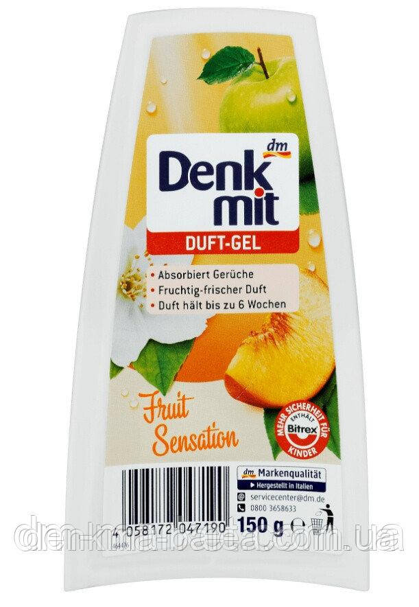 Гелевий освіжувач повітря Персик Denkmit Fruit Sensation Duft-Gel 150 мл