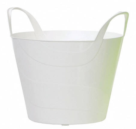 Ємність Prosperplast багатофункційна гнучка, 30 л, біла УЦІНКА, фото 1