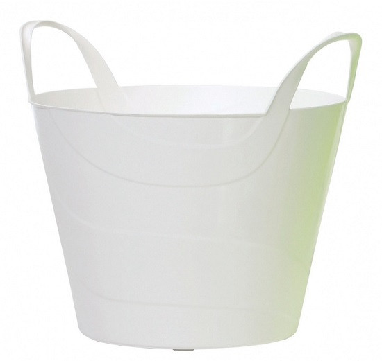 Ємність Prosperplast багатофункційна гнучка, 30 л, біла УЦІНКА