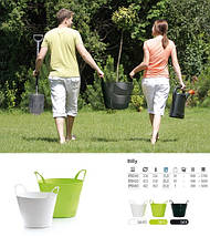 Ємність Prosperplast багатофункційна гнучка, 30 л, біла УЦІНКА, фото 5