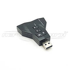 Адаптер Звукова карта USB 3D Sound 7.1