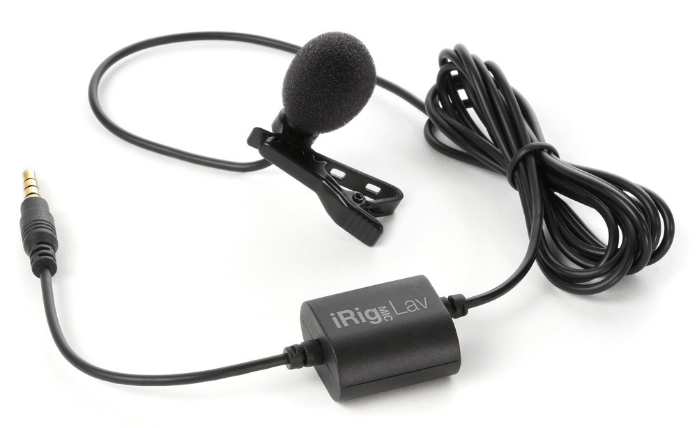 Петличний мікрофон для смартфона IK MULTIMEDIA iRIG MIC LAV (для iPhone, iPod touch, iPad і Android), фото 1