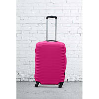 Чехол для чемодана Coverbag дайвинг S розовый