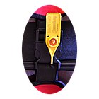 Чохол на валізу Coverbag неопрен L бордо, фото 2