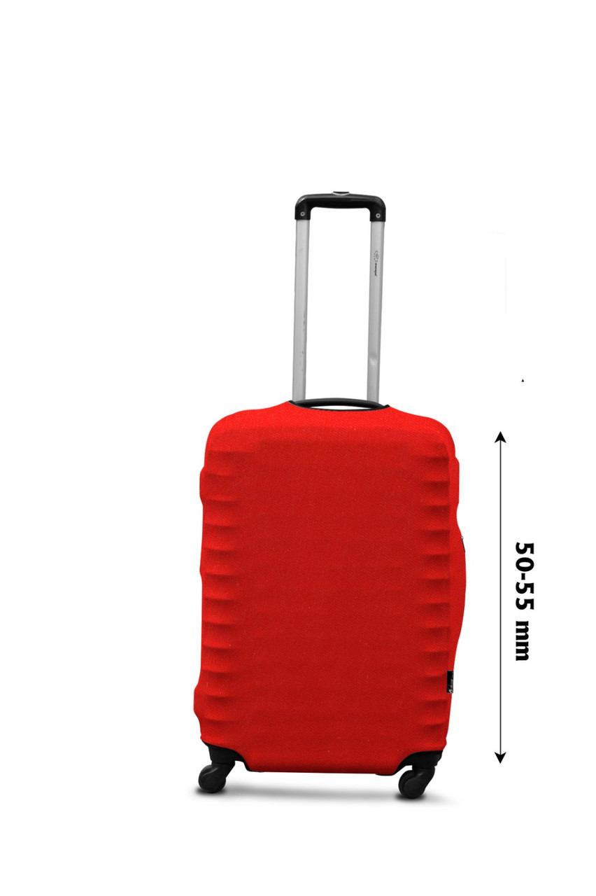 Чохол для валізи Coverbag дайвінг S теракота