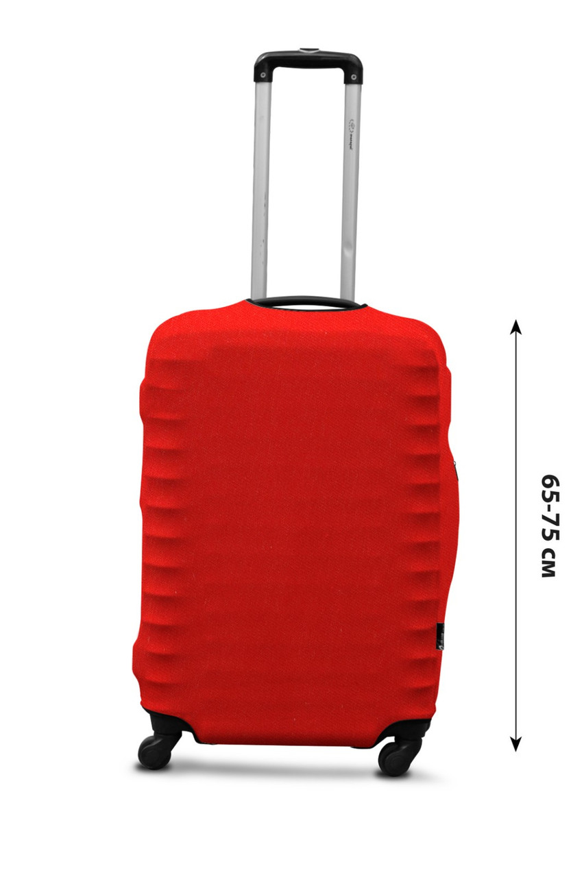 Чохол для валізи Coverbag дайвінг L теракота