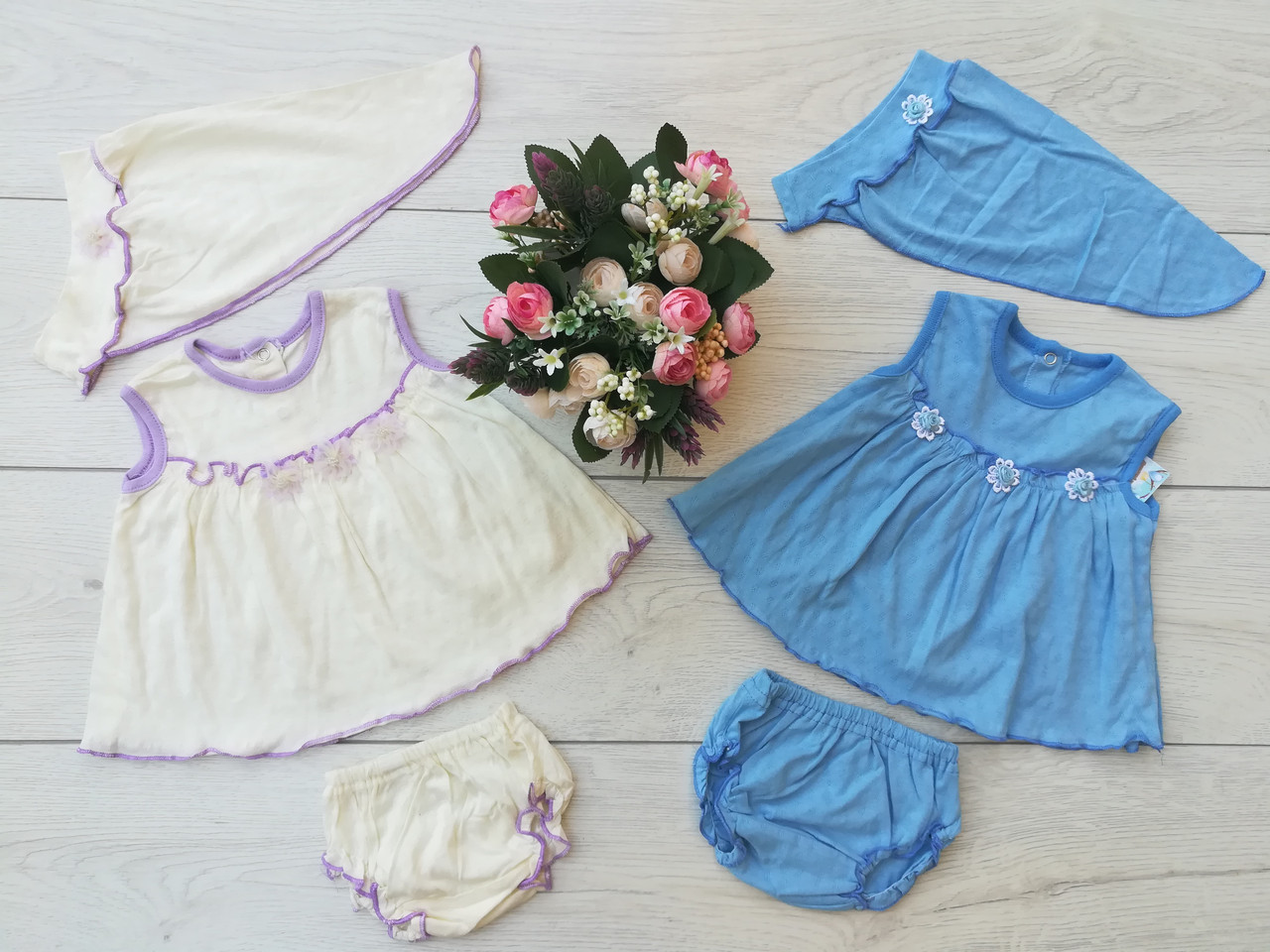 Плаття "Милашка" (+ кіска та трусики) зріст 68-74 см, фото 1