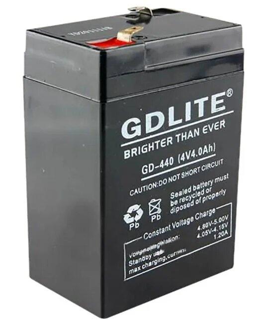 Акумулятор GDLITE GD-440 4V 4.0 Ah для ваг ,ліхтарів, іграшок