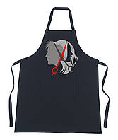 Фартух із нагрудником для перукаря