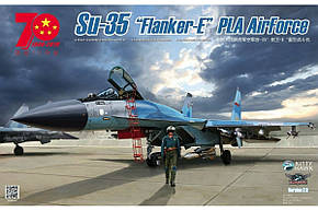 Су-35 (ВПС Китаю) з фігуркою пілота (версія 2.0). 1/48 KITTY HAWK KH80128+, фото 2