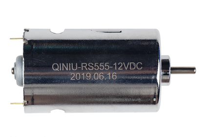 555 motor Двигун 12 В Ф = 36 L = 57, Вал 3,17 мм (подвійні шарикопідшипники)