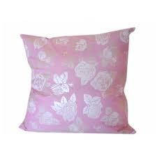 Напірник на подушку 60х60 см рожевий