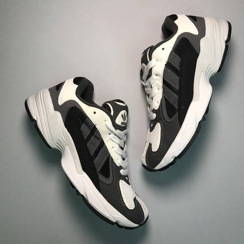 Кроссовки Adidas Yung-1 Grey White, кроссовки адидас янг 1, цена