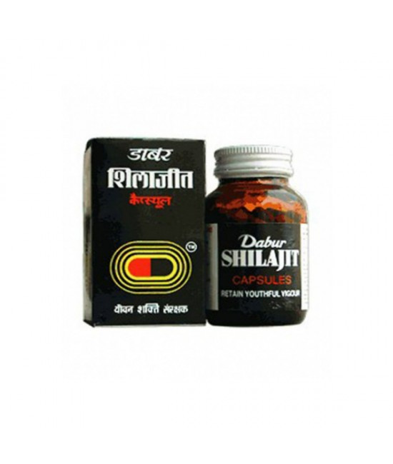 Шиладжит, муміє, shilajet (30cap). Dabur