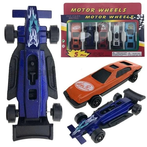 Набір дитячих машинок 5 шт, фото 1