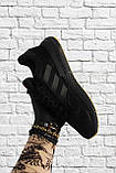 Чоловічі кросівки Adidas ZX 500 RM Black, чоловічі кросівки адідас х 500, фото 7