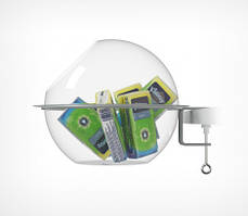 Дисплей напівкруглий для дрібного товару BOWL, нижня секція