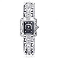 Женские наручные часы с серебристым браслетом код 422