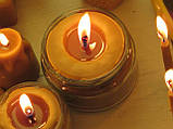 Воскова свічка в баночці, 25 годин горіння 250 мл., фото 3