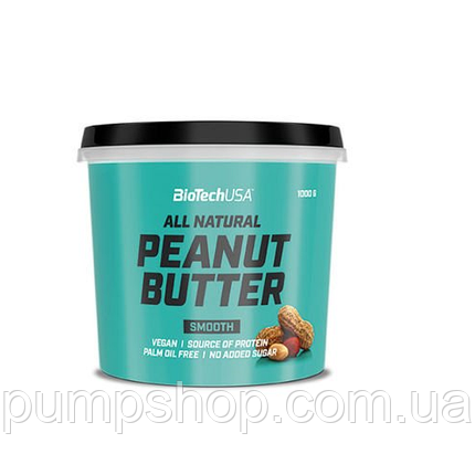 Арахісова паста BioTech USA Peanut Butter 1000 г, фото 2