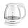 Чайник електричний скло Maestro MR-055 1 л 1100 Вт з підсвічуванням та шкалою рівня води, фото 2