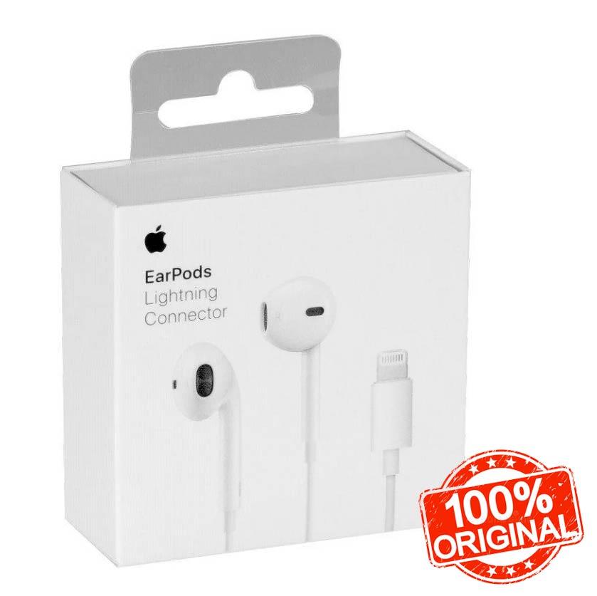 Навушники для Айфона провідні (ORIGINAL 100%), Earpods Lighting Original 100% - навушники та гарнітури Apple, фото 1