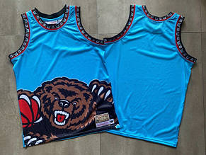 Баскетбольна майка Vancouver Grizzlies Mitchell & Ness NBA Big Face команда Менеджер Гриззліс джерсі