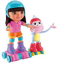 Лялька Даша Dora слідопит і черевик на роликах.