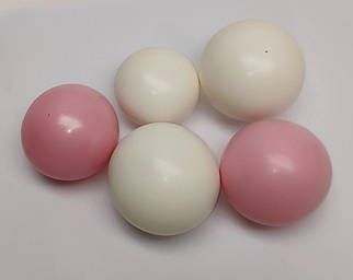 Желатинові кульки "Біло-рожеві"