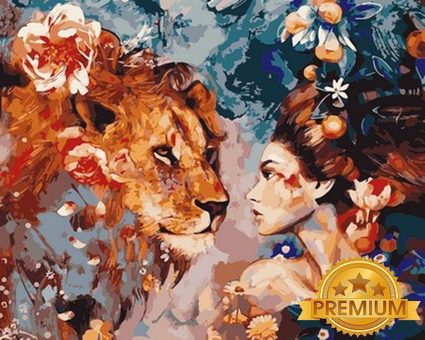 Картина за номерами 40х50 см Babylon Premium (кольоровий полотно + лак) Ароматний поклик Художник Димитра