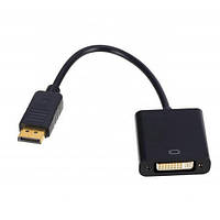 Перехідник шт. Display Port - гн.DVI з кабелем 0,2 м.