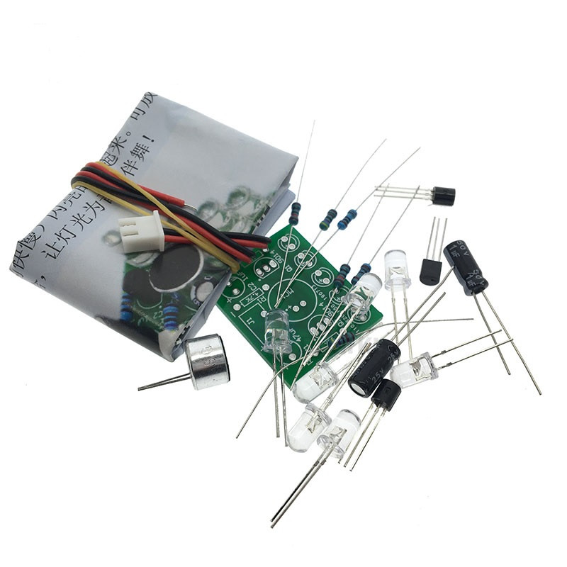 DIY kit набір "Світдіодна хвиля з голосовим керуванням"