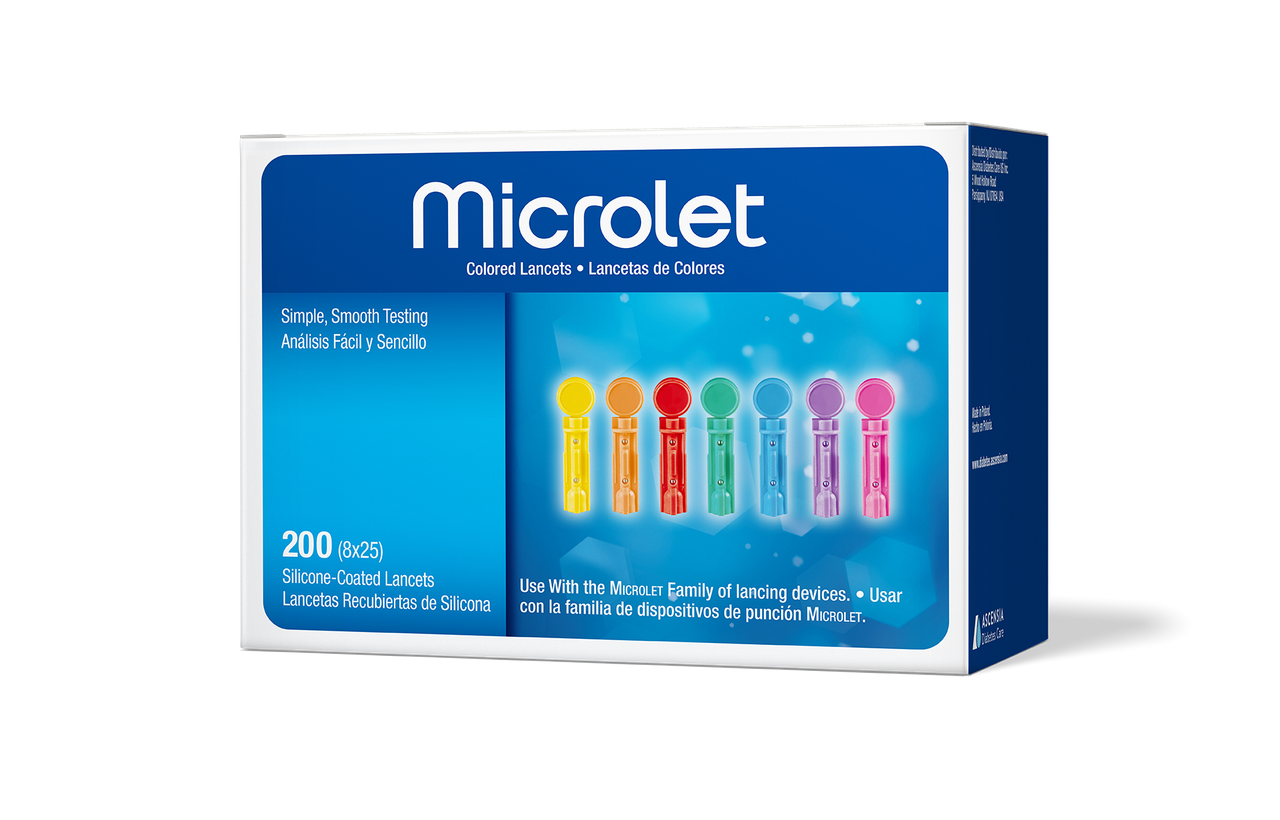 Ланцети універсальні Microlet (Микролет) Сontour Plus, 200 шт.