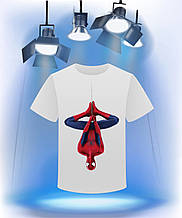 Футболка з принтом "Людина-павук №1" (Колір футболки в асортименті)