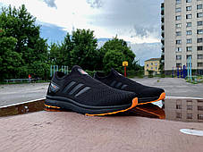 Чоловічі літні кросівки мокасини Adidas, фото 4