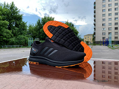 Чоловічі літні кросівки мокасини Adidas, фото 1