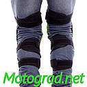 Мотонаколінники Pro Biker чорно салатові, фото 2