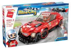 Конструктор Qman 4201-2 "Red Light GT-07" 202 деталі